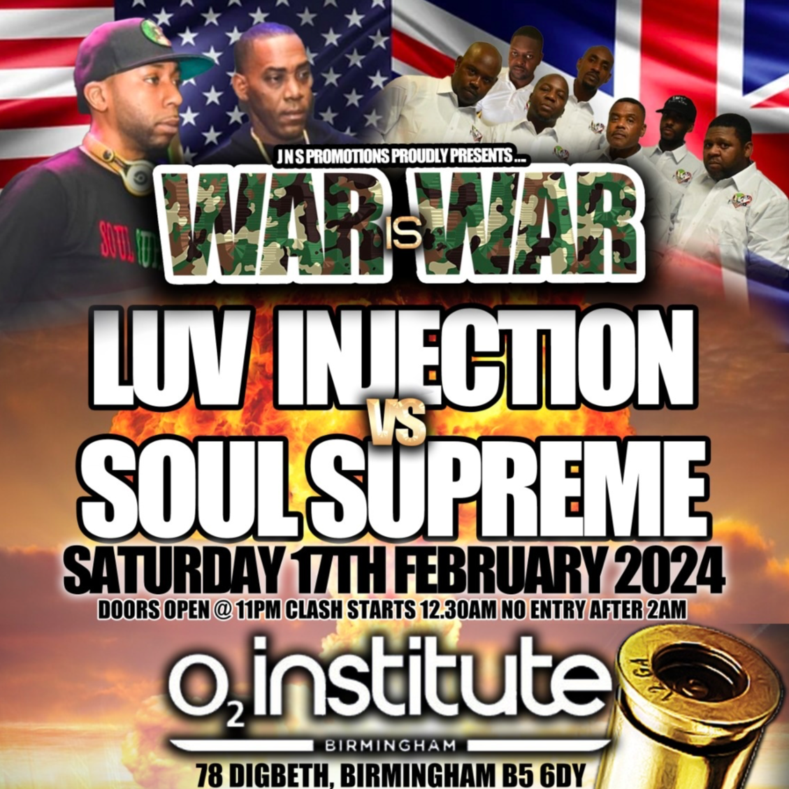 WAR IS WAR- LOVE INJECTION VS SOUL SUPREME SOUNDCLASH