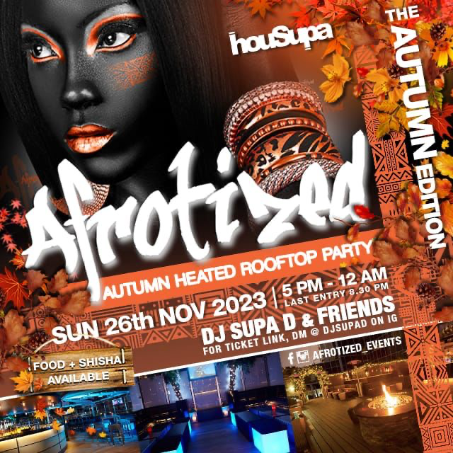 Afrotized Rooftop Autumn Edition 