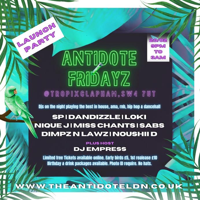 Antidote Fridayz