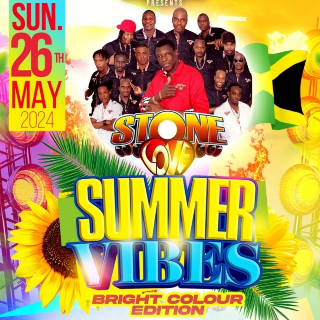 STONE LOVE LIVE IN LONDON - SUMMER VIBES - BRIGHT COLOURS EDITION