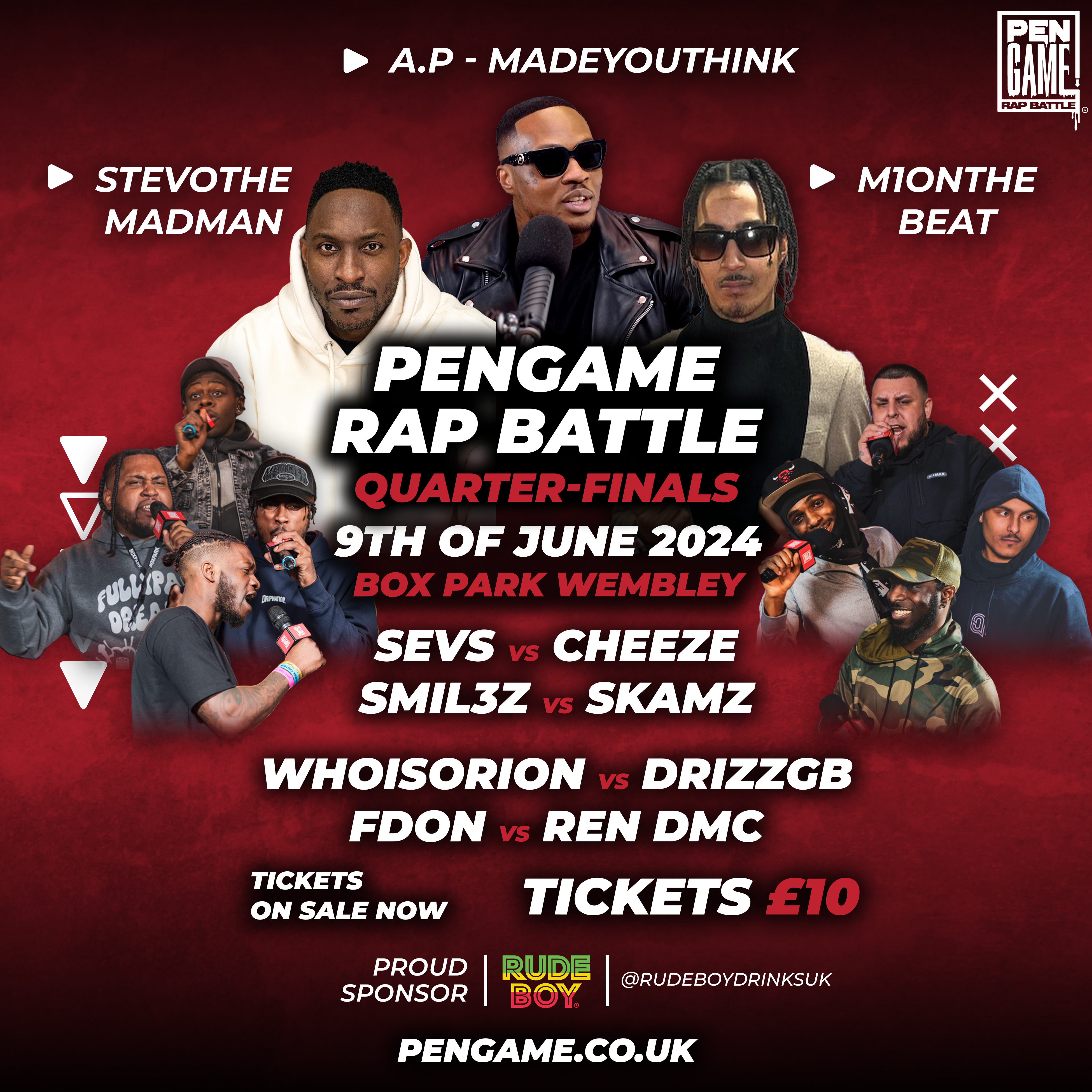 PenGame Quarter finals