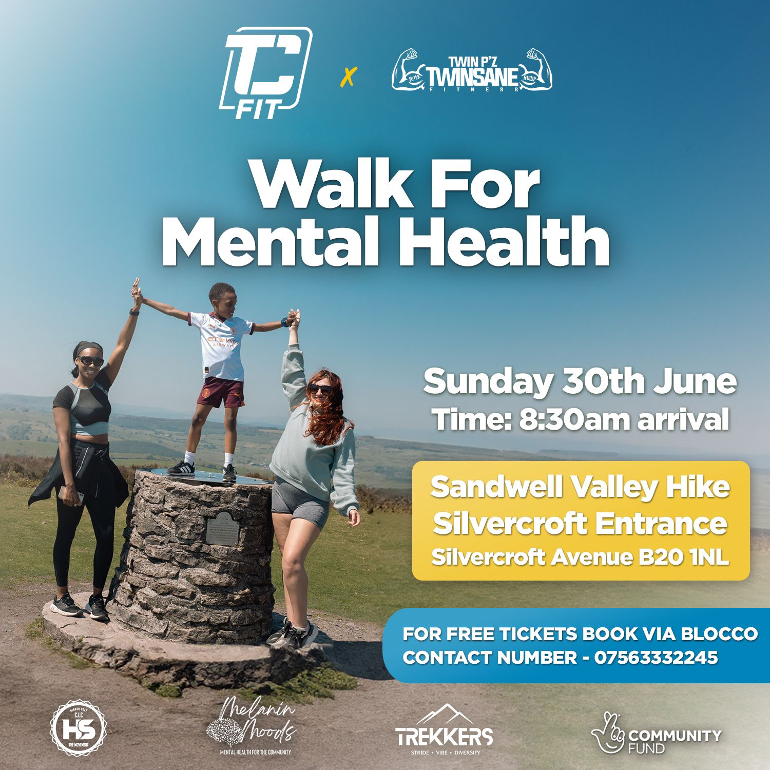 TCFIT X TWINSANE MENTAL HEALTH WALK