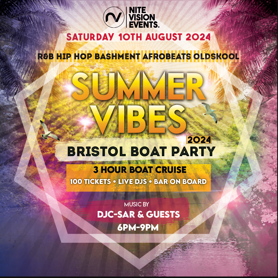 Summer Vibes Bristol Boat Party