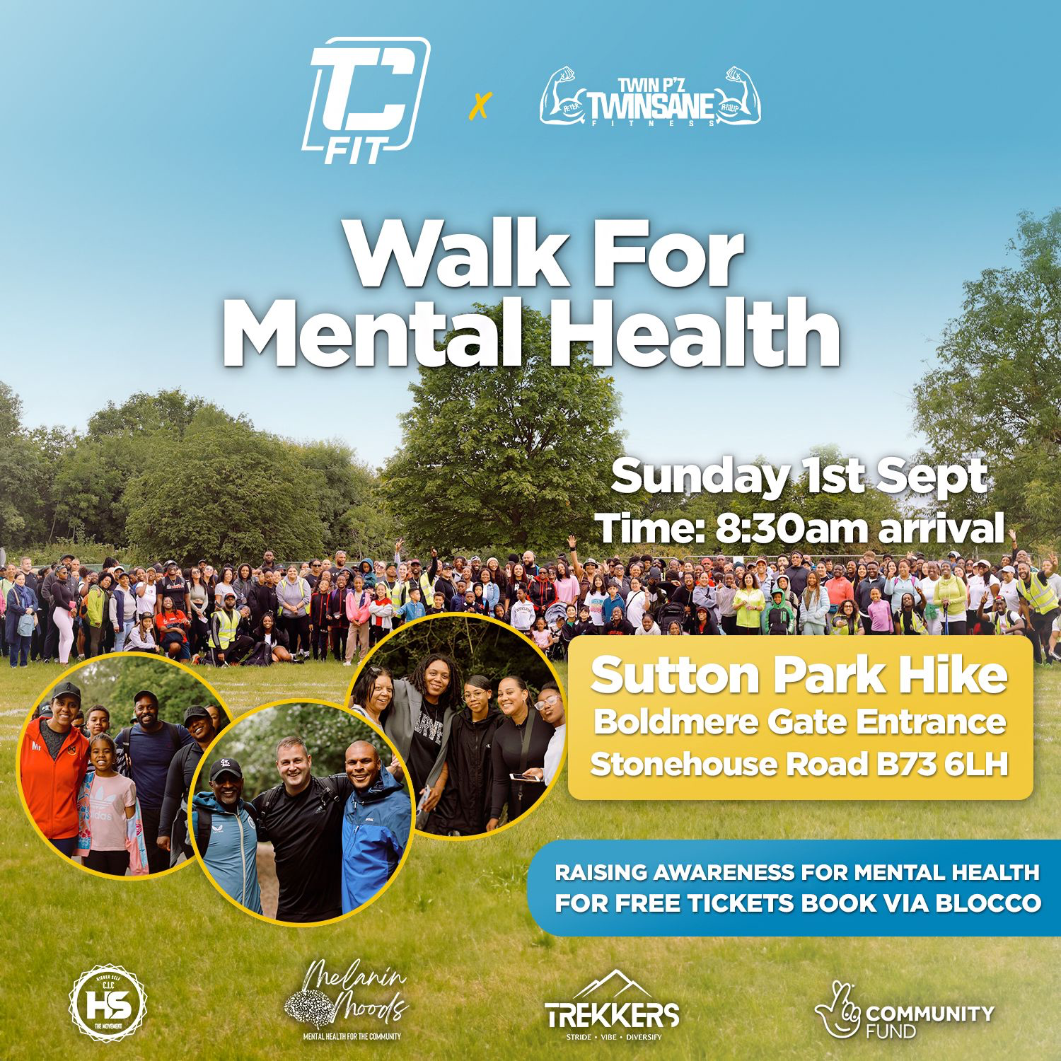 TCFit X Twinsane Free Community Walk