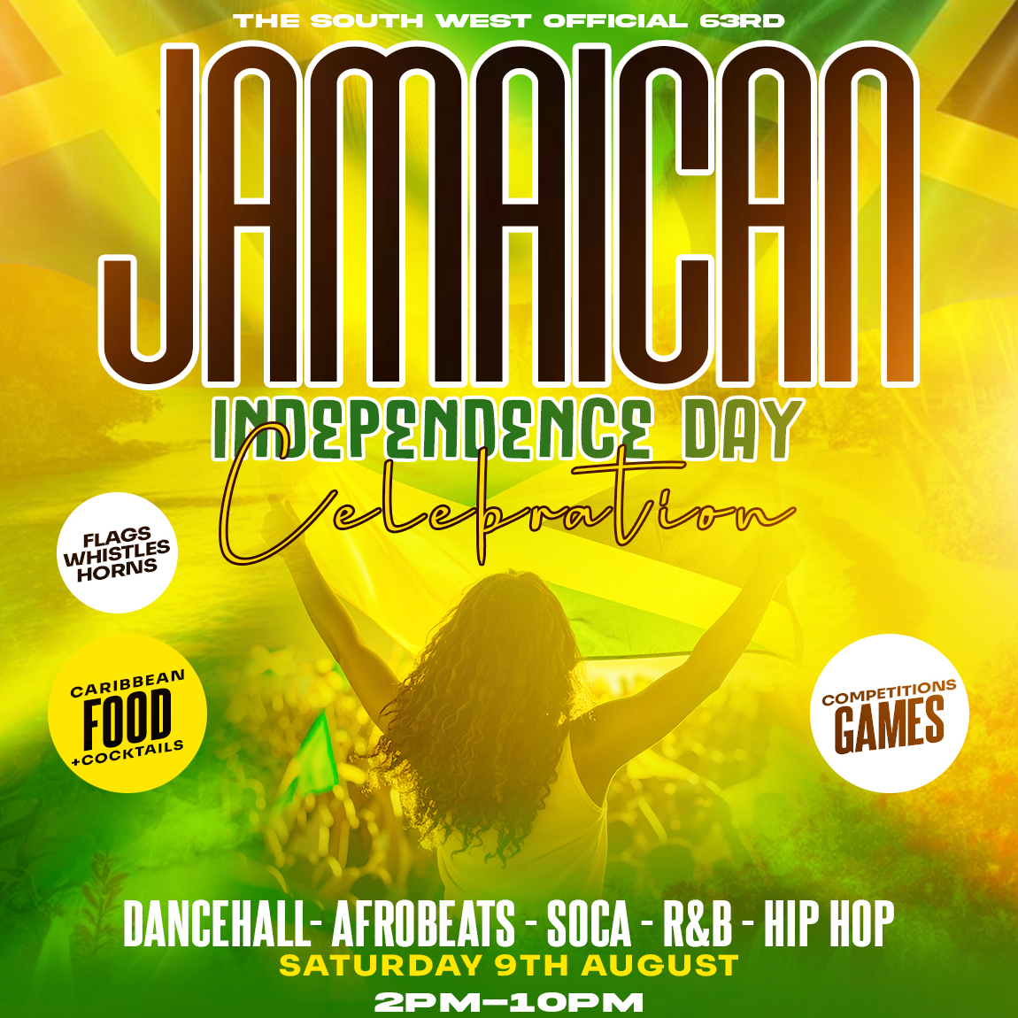 The South West Official 63rd Jamaican Independence Day Celebration
