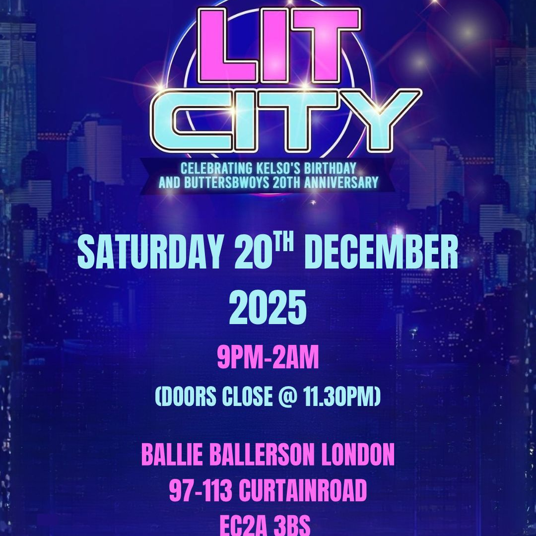 Lit City - DOORS CLOSE @ 11.30 PM!