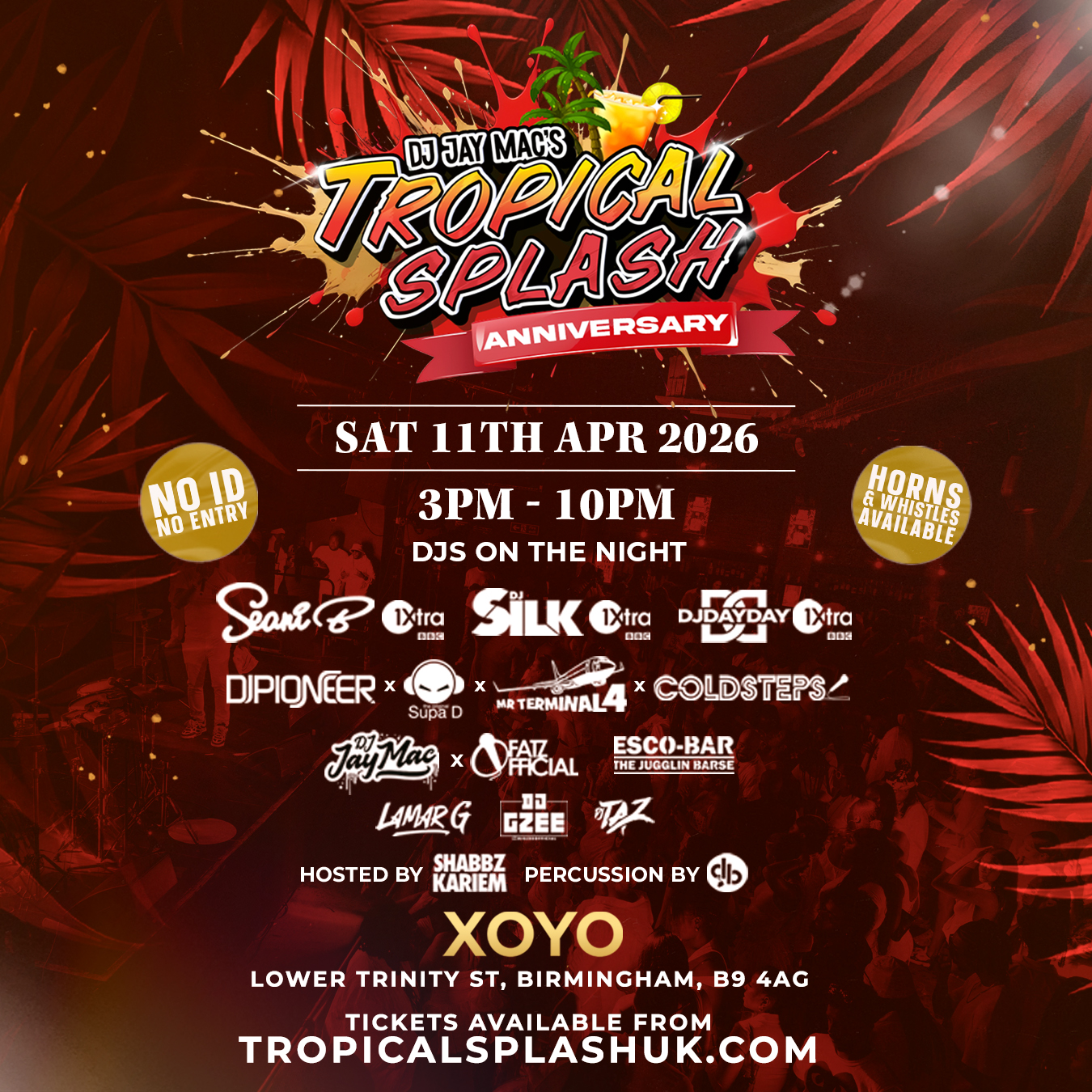 DJ Jay Mac’s Tropical Splash Anniversary Party