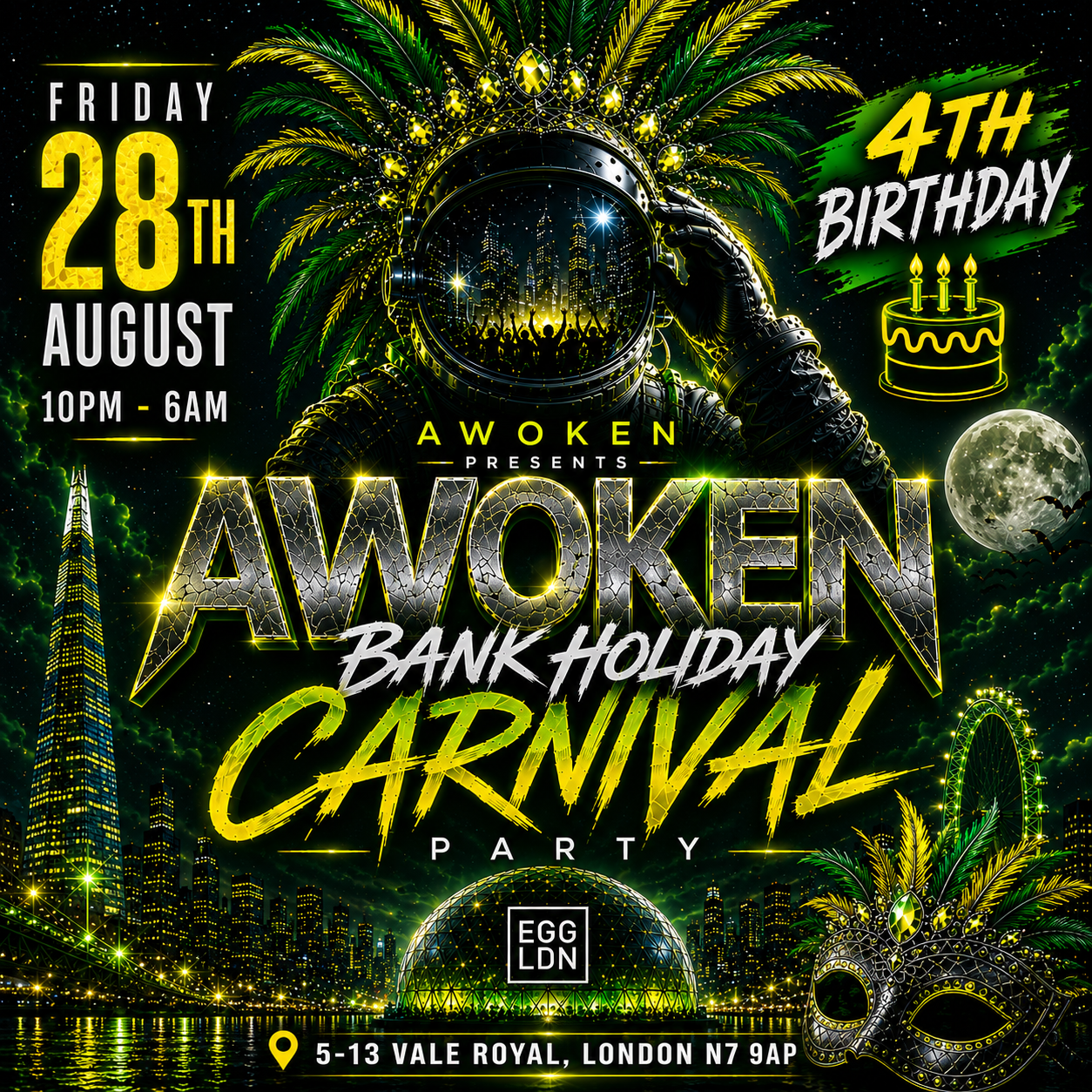 AWOKEN BANK HOLIDAY SPECIAL ππ₯