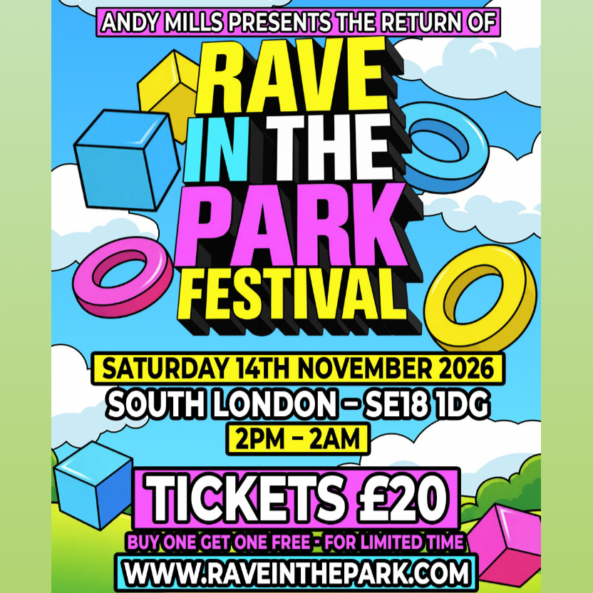 RAVE IN THE PARK 12 HOUR DAY TO NIGHT FESTIVAL