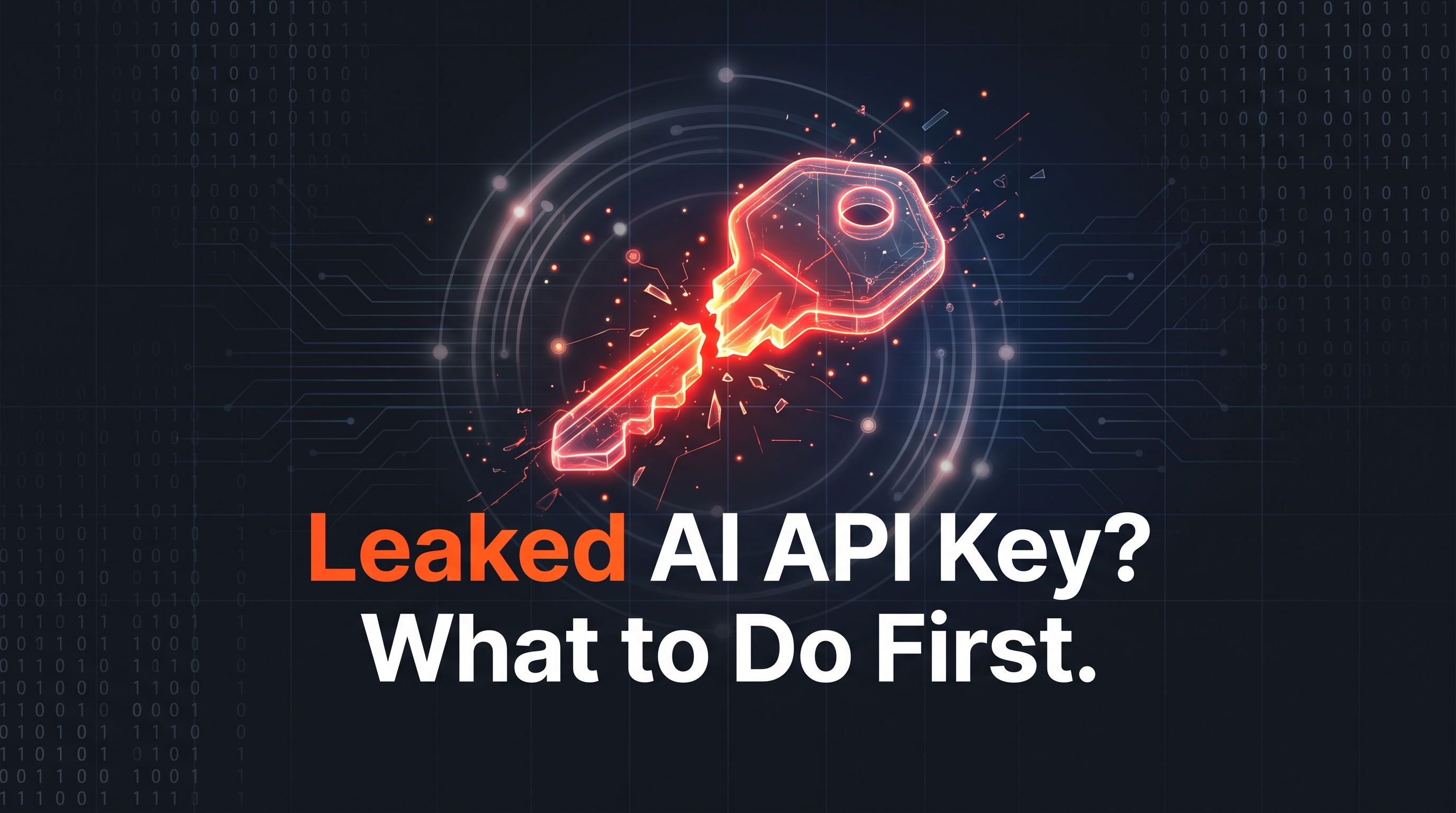 Leaked OpenAI or Anthropic API Key? What to Do in the First Hour