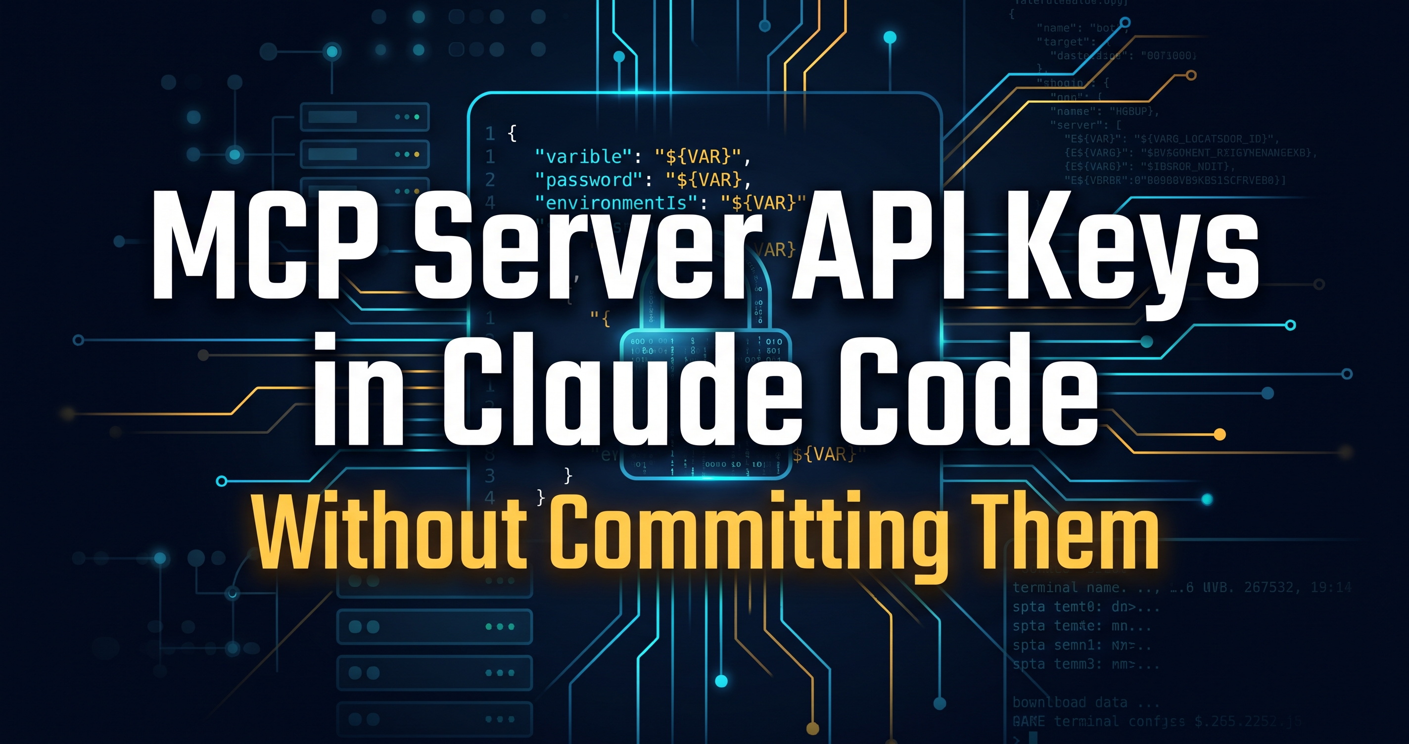 Where to Store MCP Server API Keys in Claude Code Without Committing Them