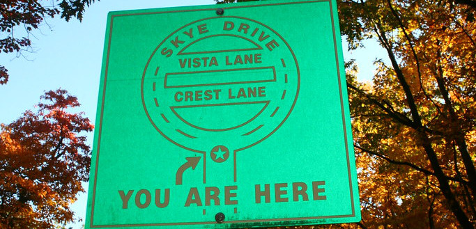 you are here