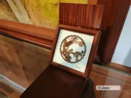 Embroidered art