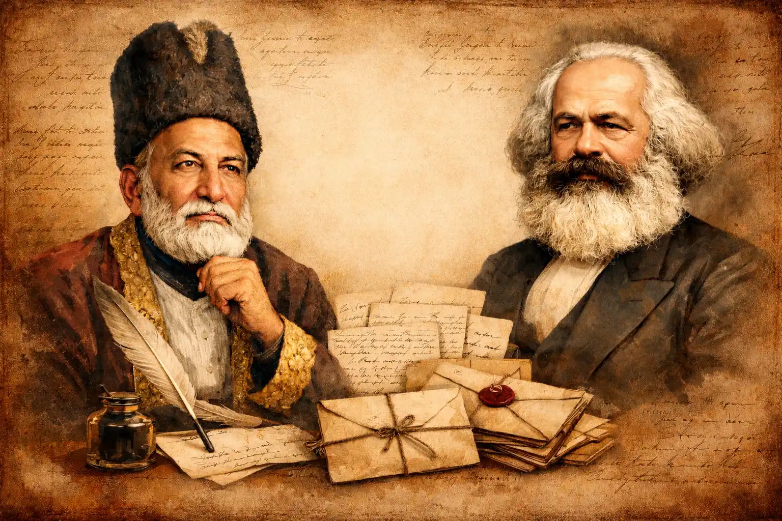 मजदुरों के मसिहा कार्ल मार्क्स ने गालीब को लिखा था खत