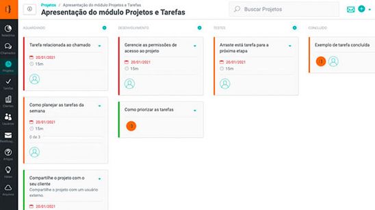 Novo: Prioridade das tarefas