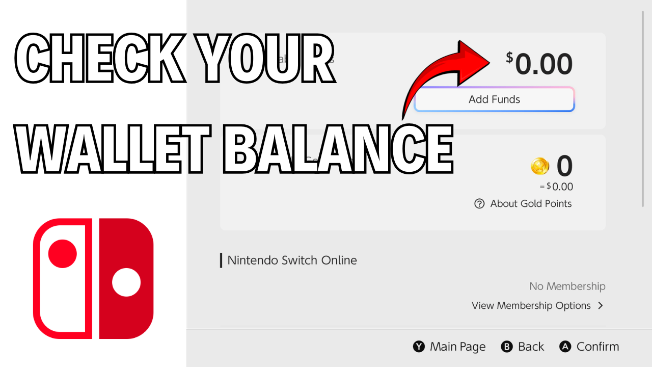 How to check Nintendo eShop balance on Switch console and web browser