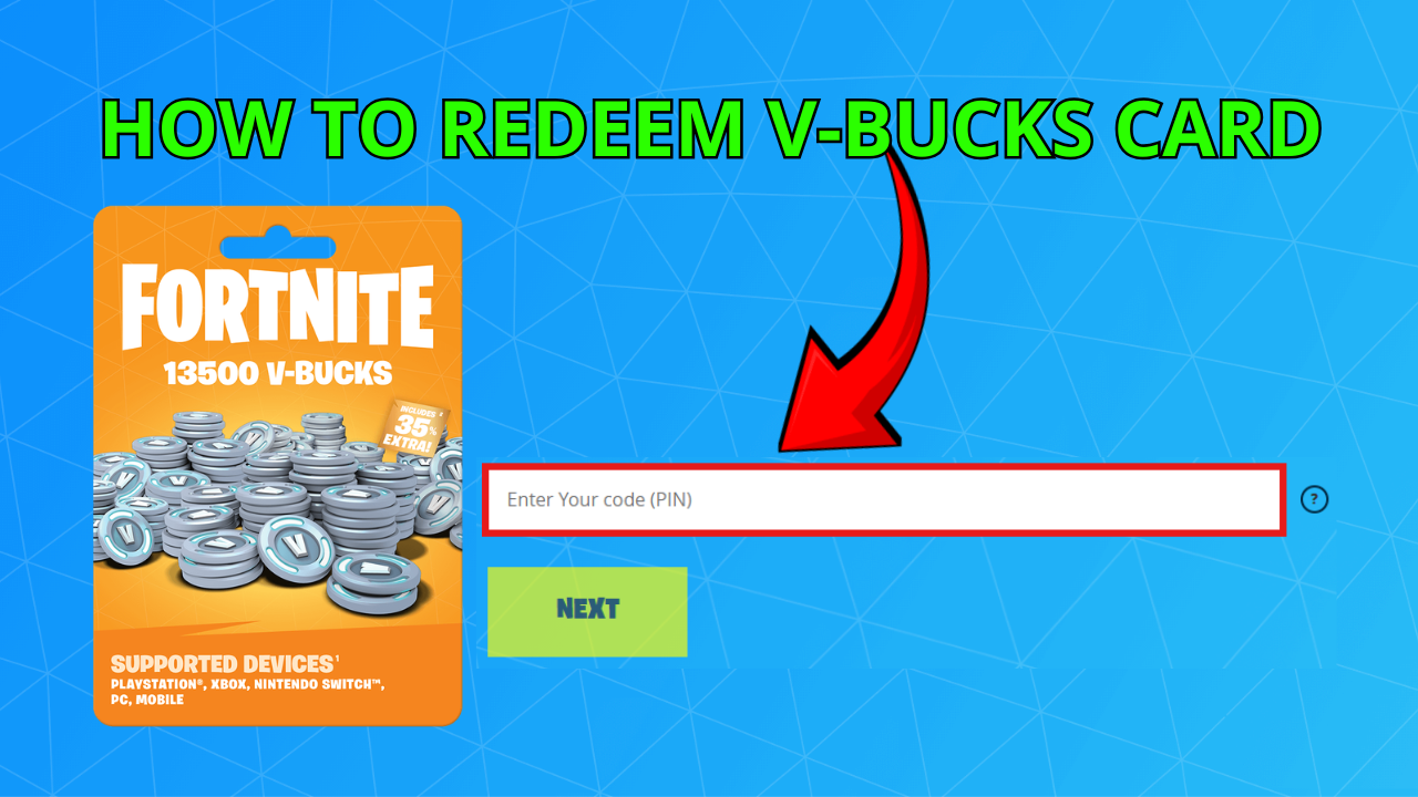 How to redeem a Fortnite V-Bucks card on PC PlayStation Xbox Nintendo Switch 2026
