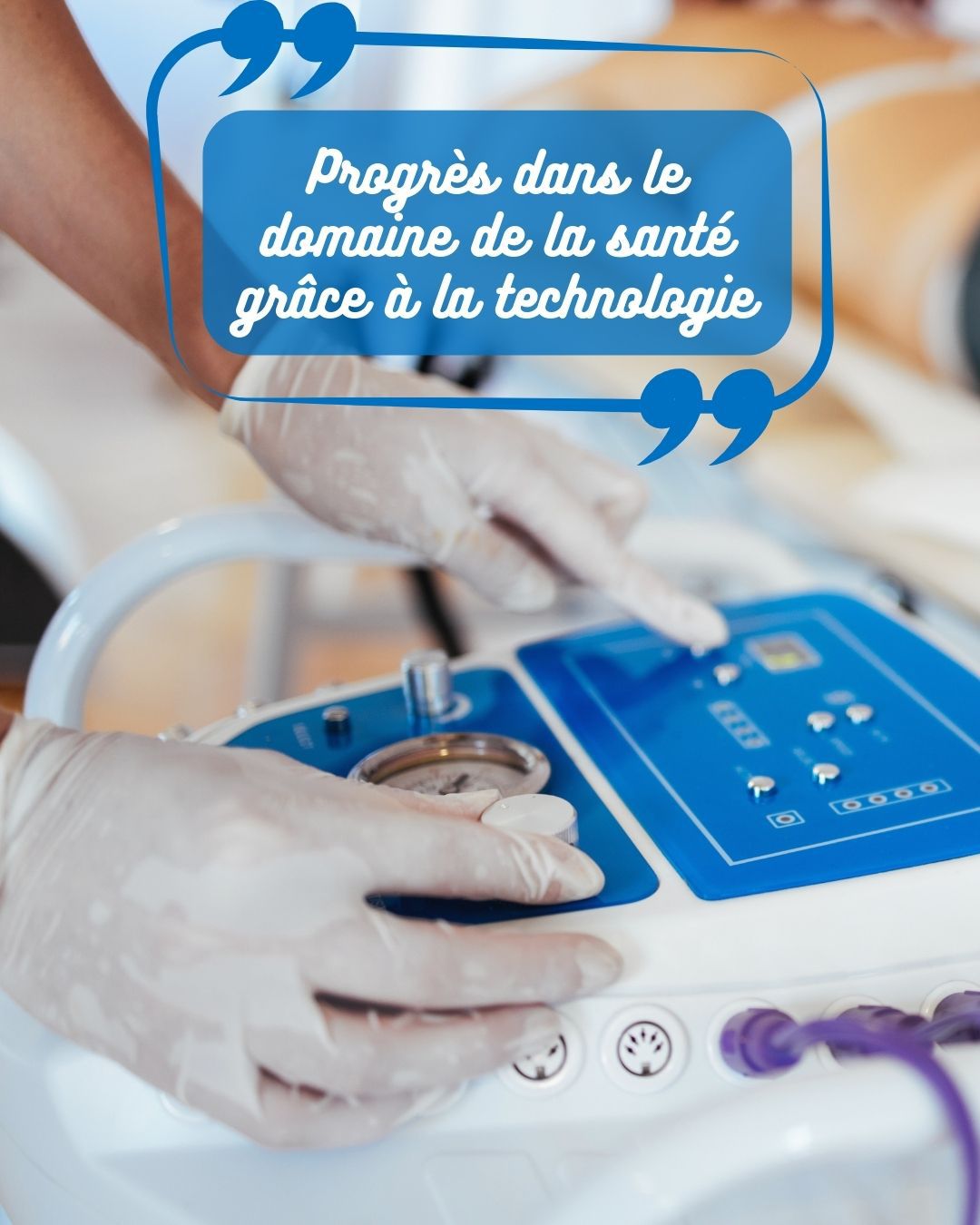 Progrès dans le domaine de la santé grâce à la technologie