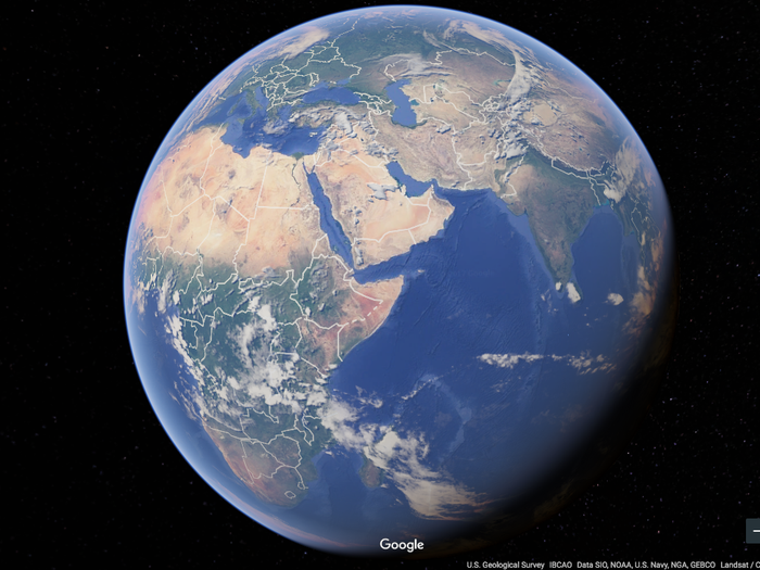 Google Earth Türkiye'deki 13 Yüksek Çözünürlüklü Görüntü