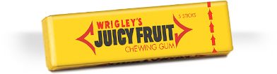 Wrigley's Juicy Fruit sakız paketi