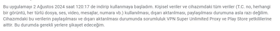 Google Play Store Yorum