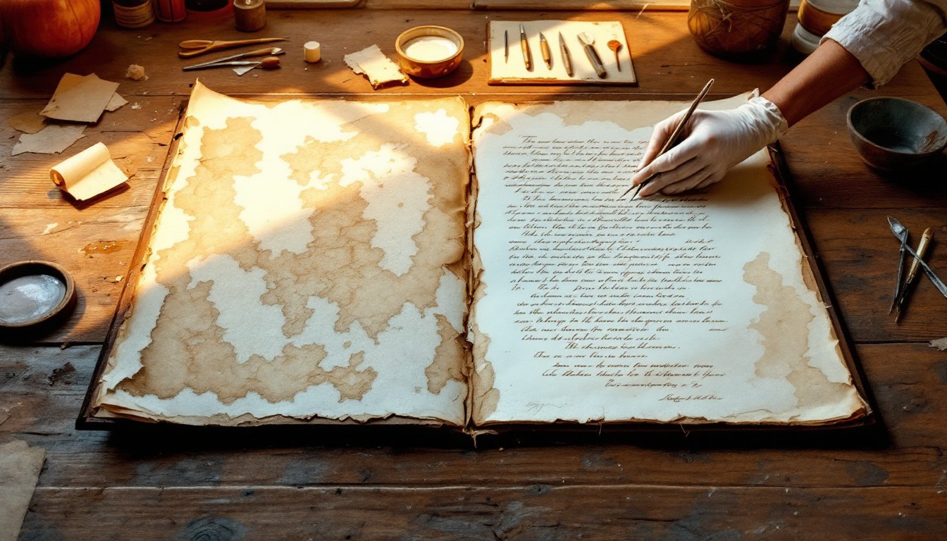 Using Modern Technology For Document Restoration