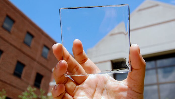 transparent solar panel