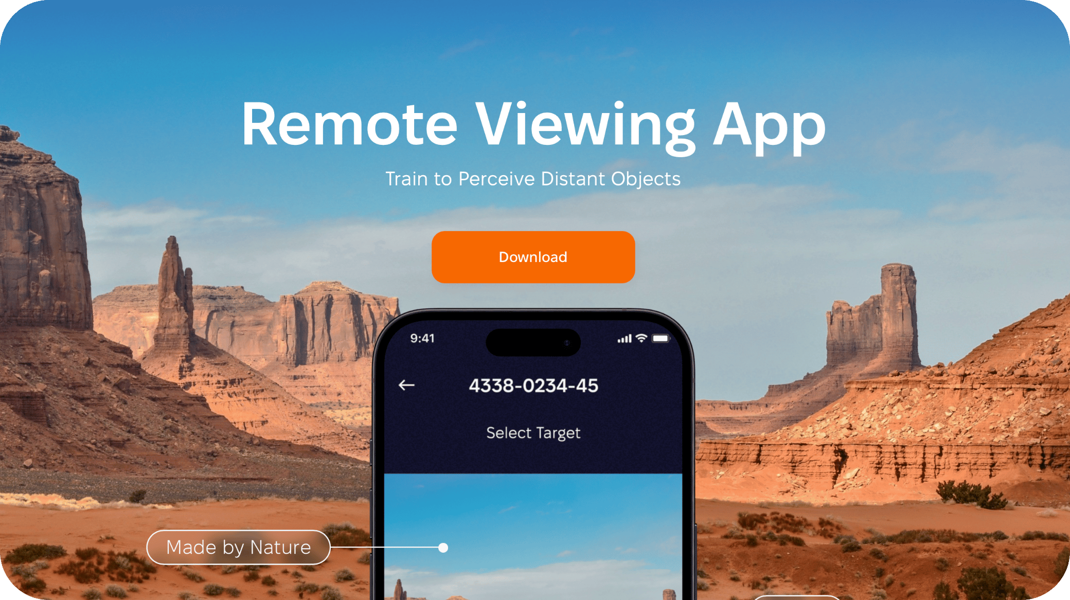 Remote Viewing App Interface