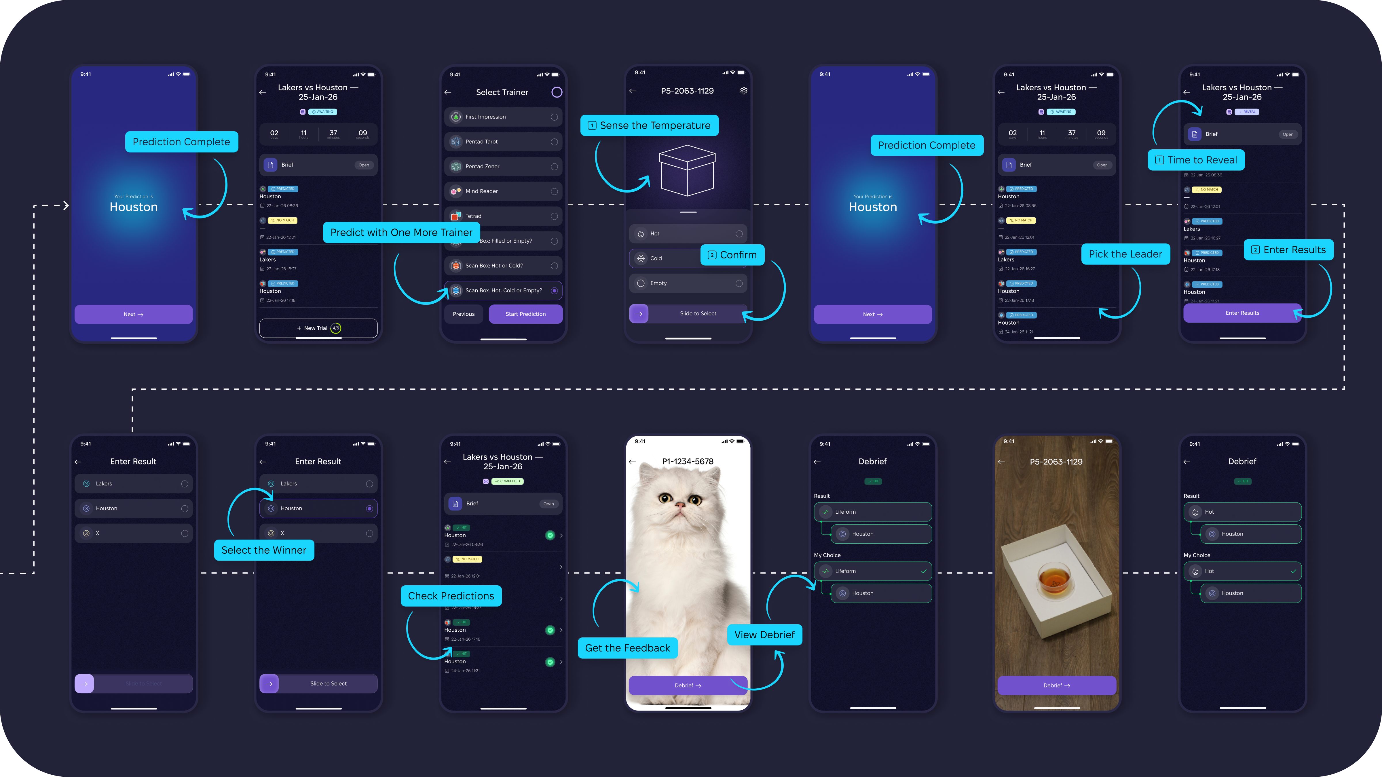 Enter Results and Get Feedback