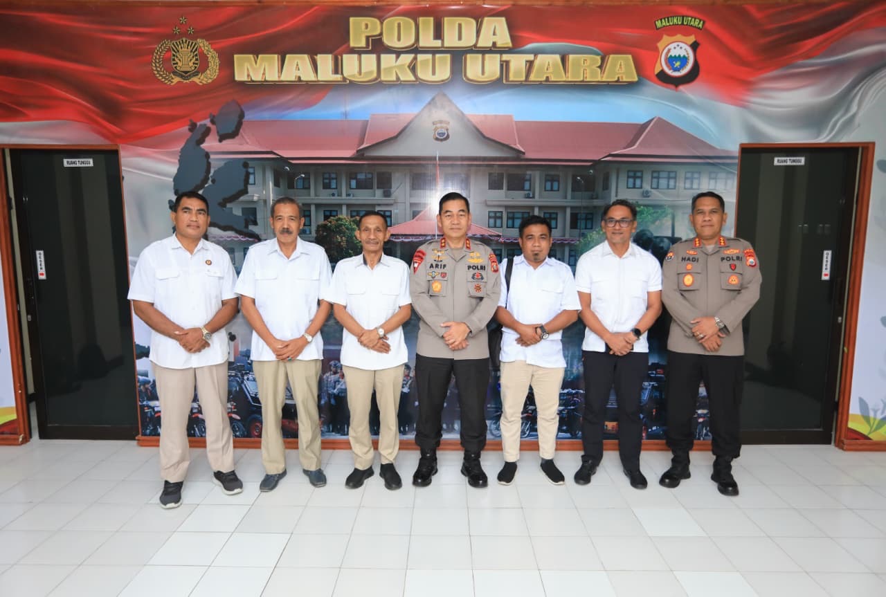 Kapolda Maluku Utara Terima Silaturahmi DPD Gerindra, Bahas Sinergi dan Penegakan Hukum
