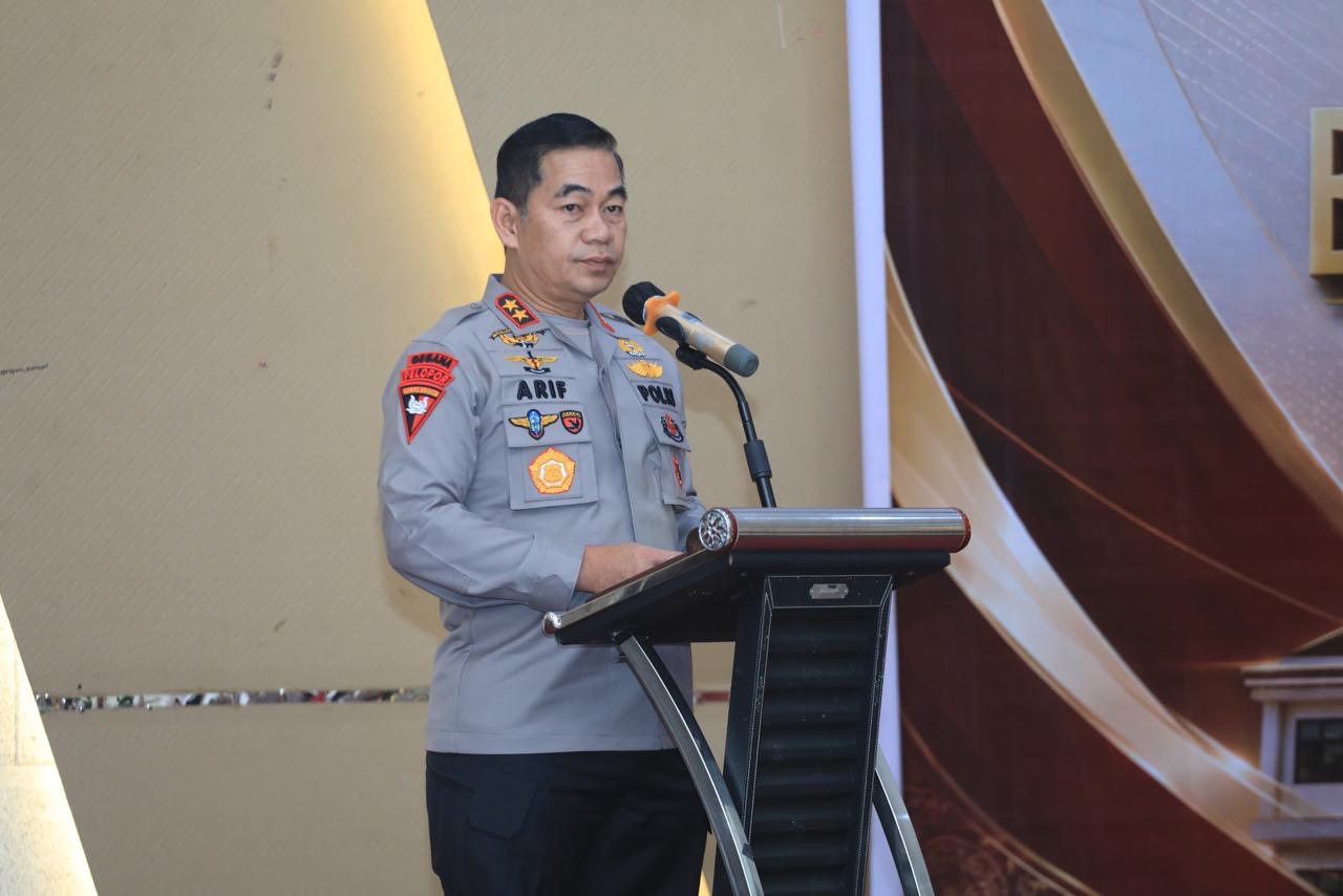 Buka Rakernis SDM, Kapolda Malut Dorong Profesionalisme dan Integritas Personel