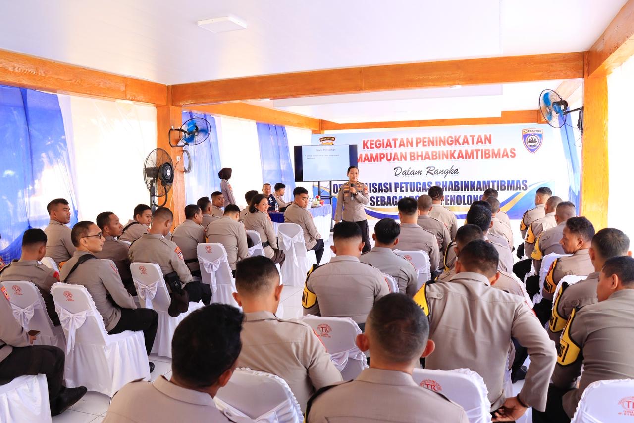 Polda Malut Tingkatkan Kapasitas Bhabinkamtibmas Melalui Pelatihan Tanggap Darurat dan Deteksi Dini