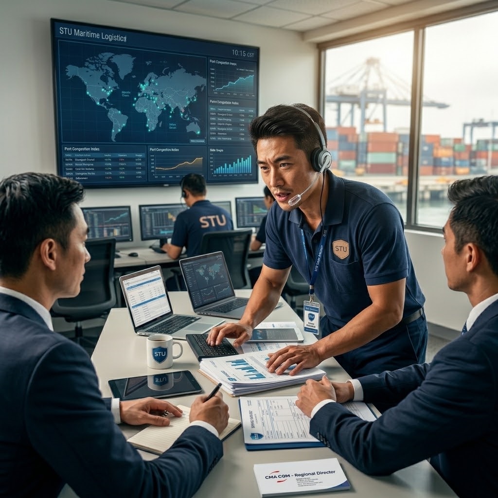 SQUEEZED BY GOLDEN WEEK? While the ports choke, STU keeps your supply chain breathing.