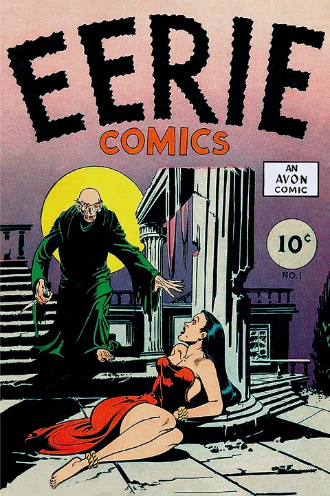 History of Horror Comics Eerie Comics