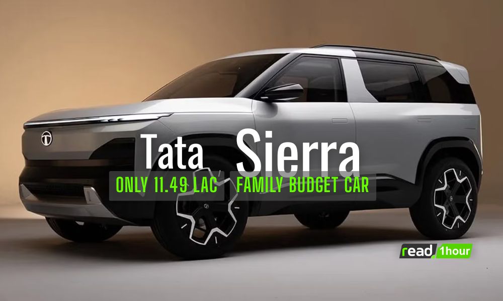Tata Sierra News, latestupdate , read1hour