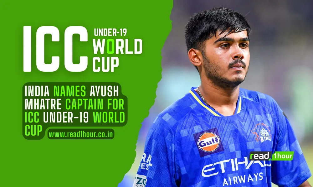 India Under-19 cricket team announced by BCCI with Ayush Mhatre named captain.