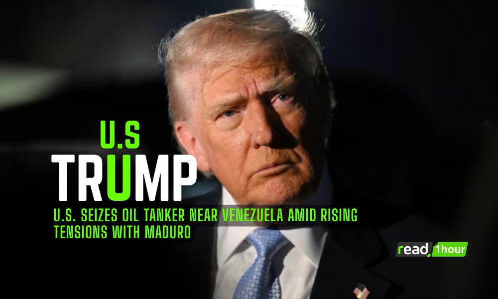 Oil Tanker Seizure Near Venezuela During U.S. Sanctions Enforcemen U.S. authorities seize oil tanker near Venezuela amid rising tensions with Maduro government