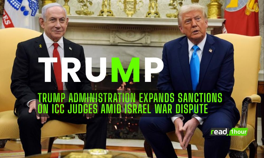 International Criminal Court building as Trump administration announces sanctions against ICC judges over Israel case.