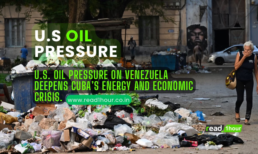 Cuba faces widespread power outages as U.S. oil pressure on Venezuela disrupts fuel supplies.