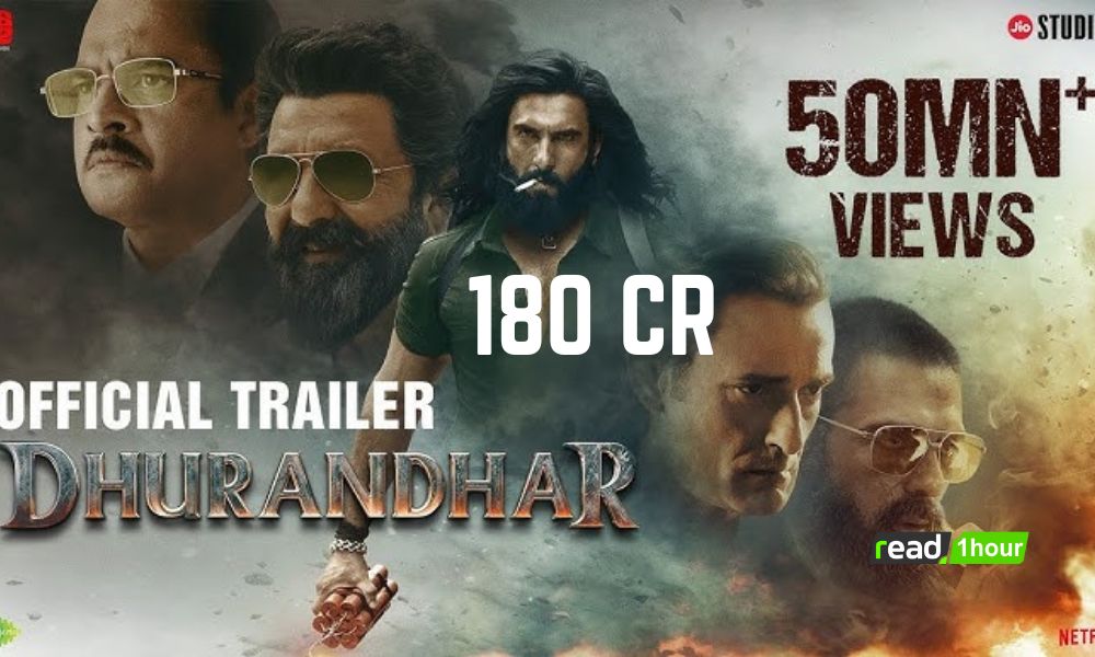 Dhurandhar Day 6 Box Office Collection Reaches 180 Crore Worldwide Dhurandhar box office collection crosses 180 crore on Day 6 starring Ranveer Singh Akshaye Khanna and R Madhavan