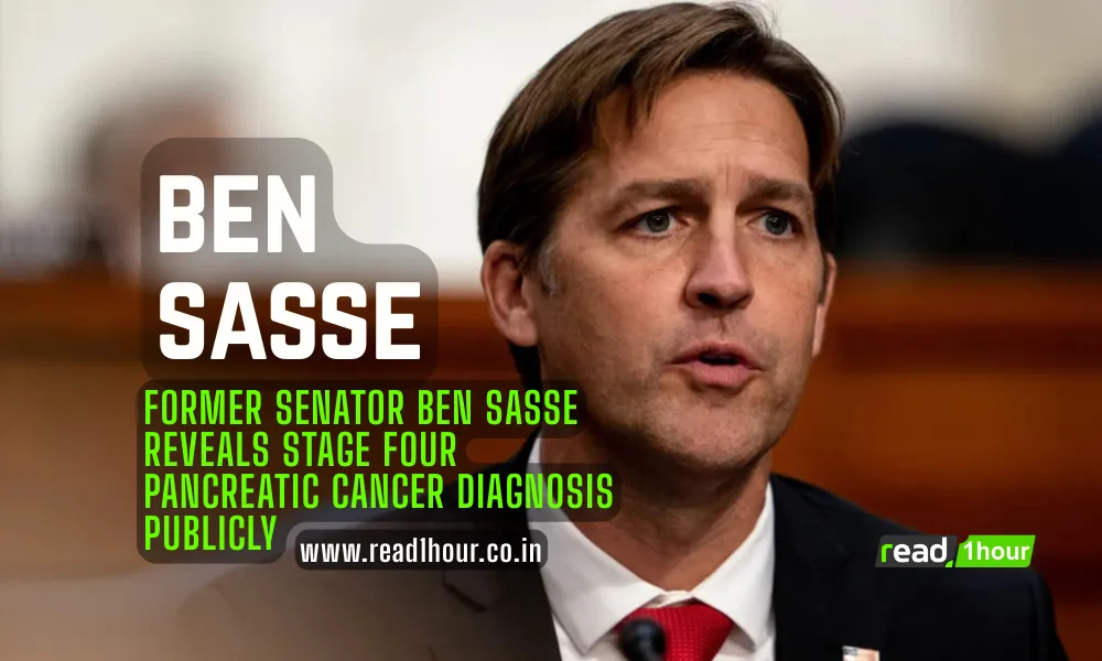 Former U.S. Senator Ben Sasse speaks publicly after announcing stage four pancreatic cancer diagnosis.