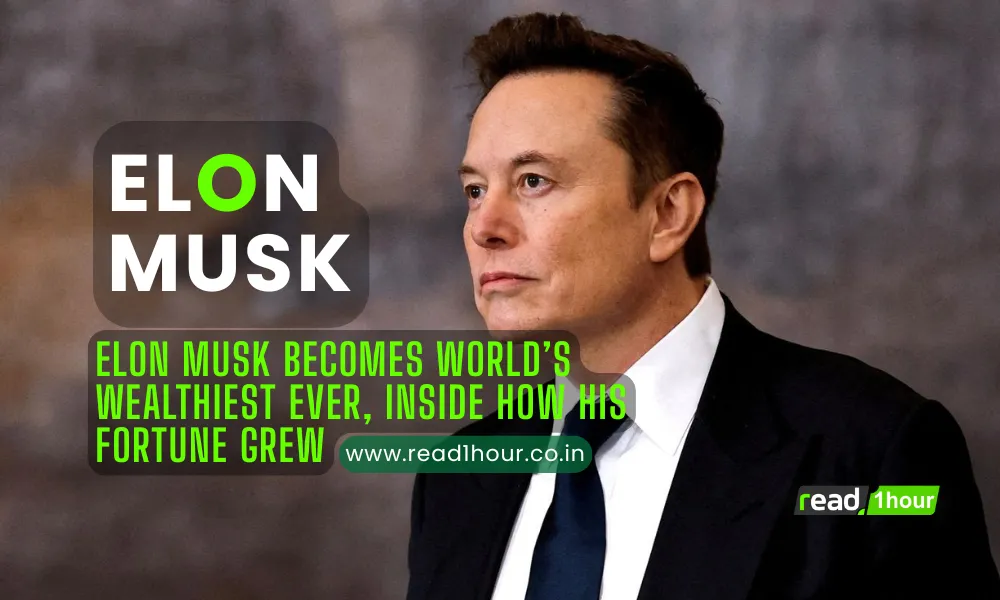 Elon Musk becomes world’s wealthiest person as Tesla and SpaceX valuations push net worth higher.