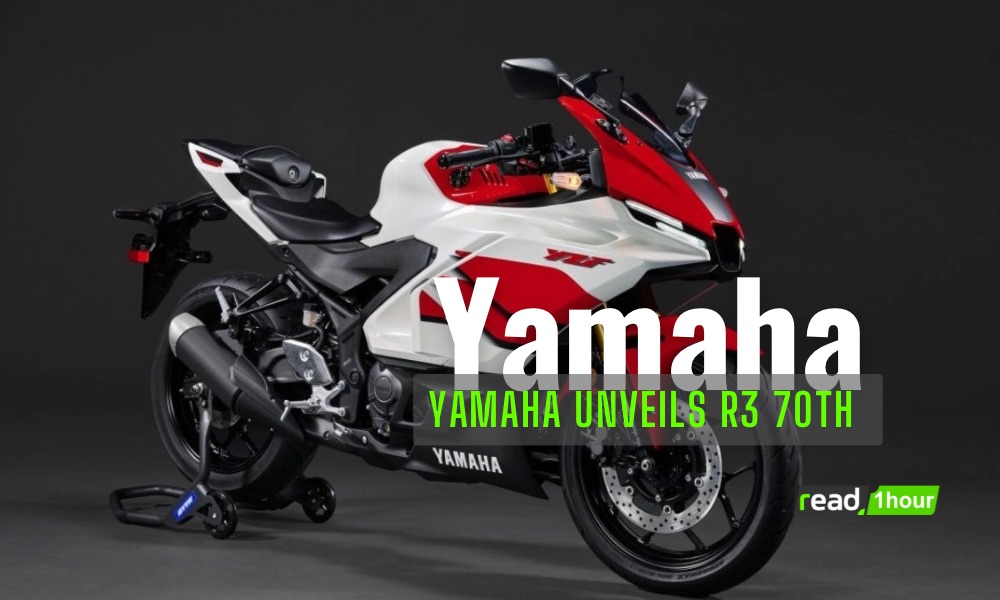 Yamaha unveils R3 70th Anniversary Edition Yamaha unveils R3 70th Anniversary Edition