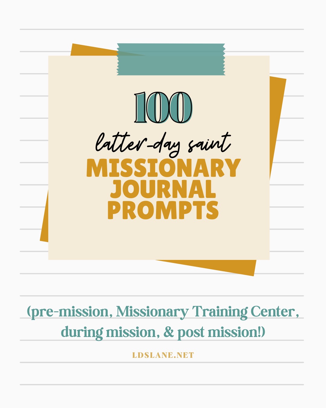 100 Missionary Journal Prompts