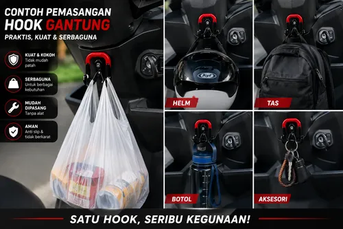 Pemasangan Hook Gantung