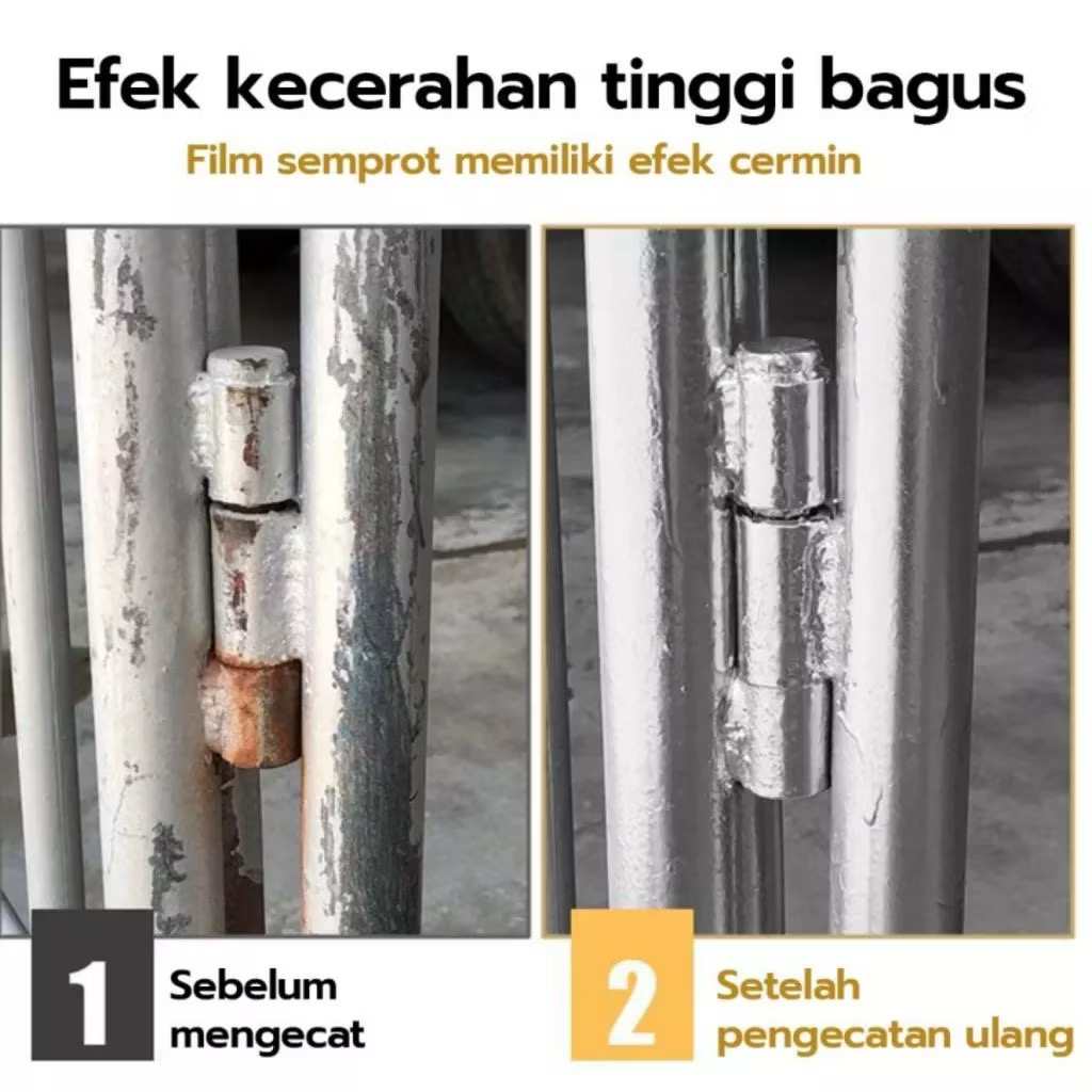Hasil Cat Chrome 2