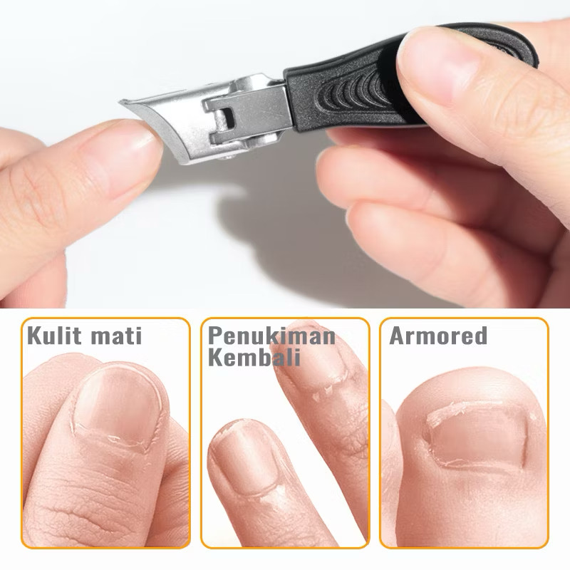 Gunting Kuku Sudut close up