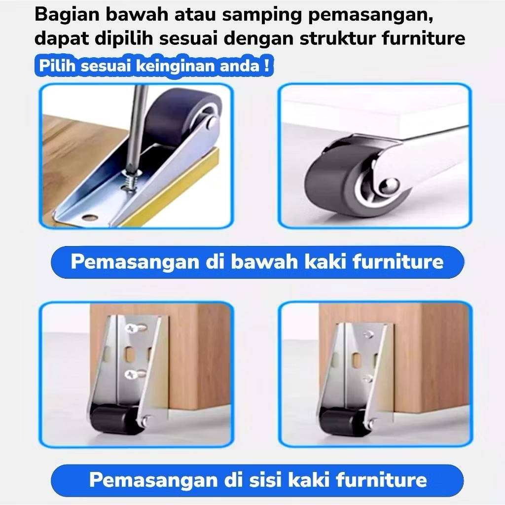 Roda Pintu Bawah Premium