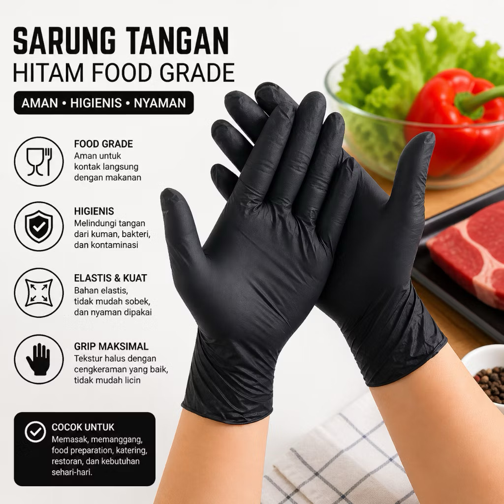 Sarung Tangan Karet Anti Sobek