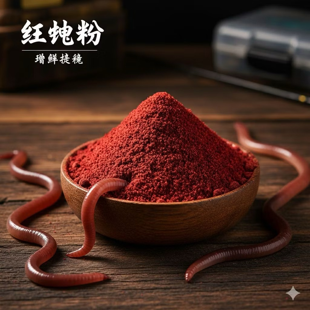 Pelet Cacing Bubuk Premium